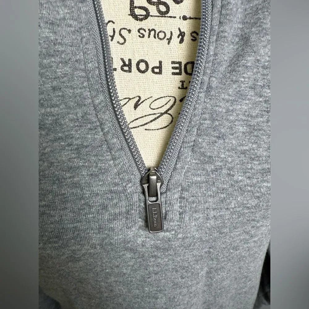 L.L.Bean Slitty fitted pullover Size M